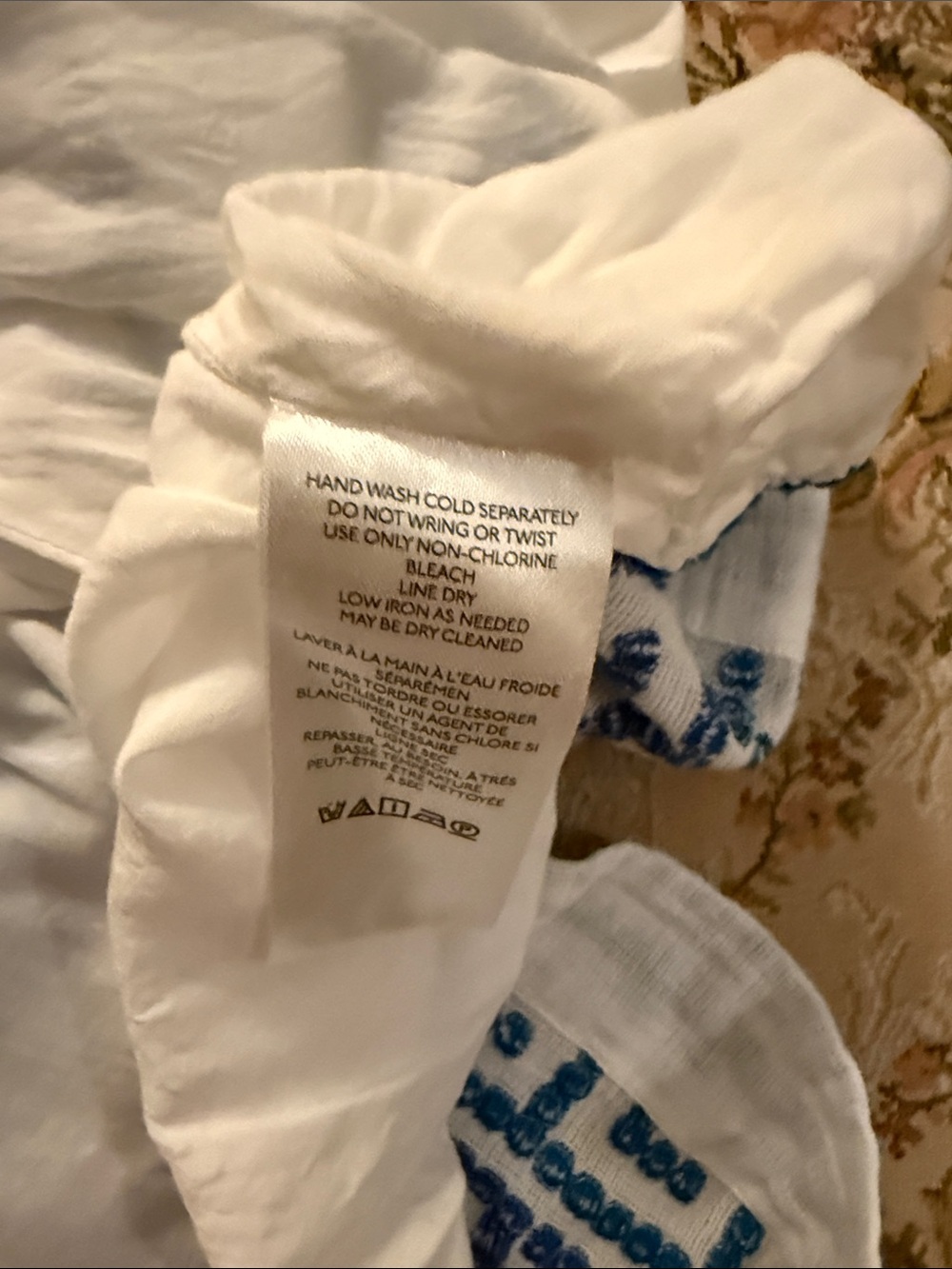Maeve by Anthropologie Sun Dress with Blue Embroidery - Picture 14 of 15